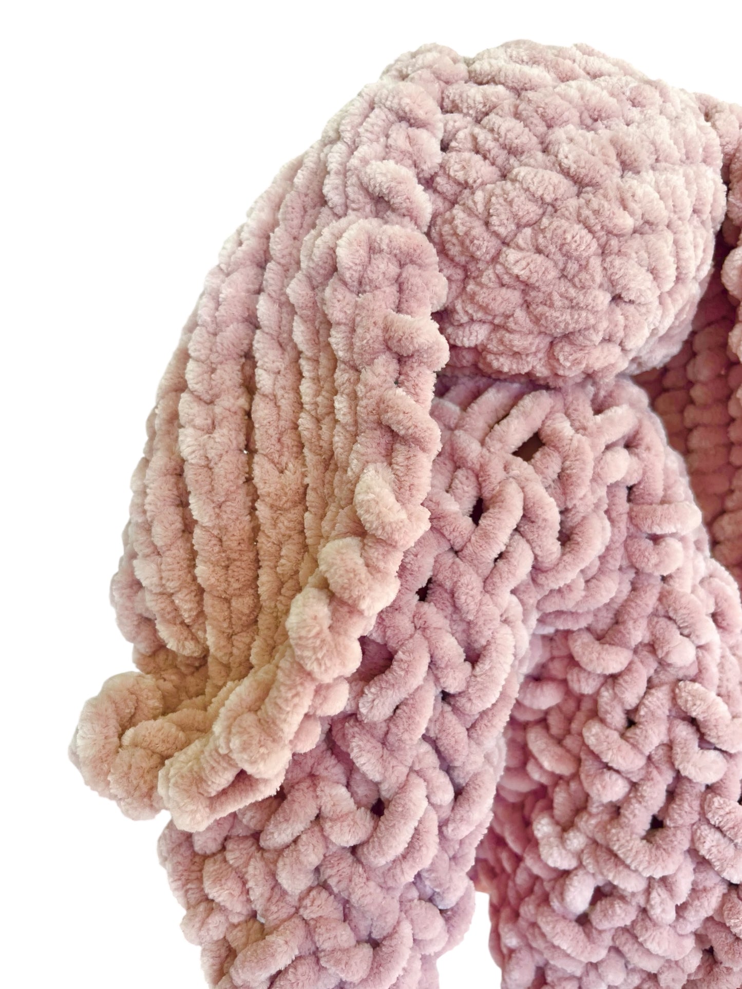 Snuggle Bunnies XL – Plush Bunny Comforter Lovey for Babies & Toddlers | Soft Security Blanket