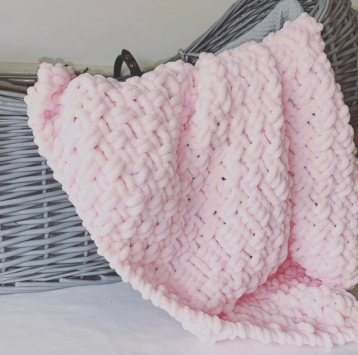 Newbie Knitter Baby Blanket DIY Knitting Kit