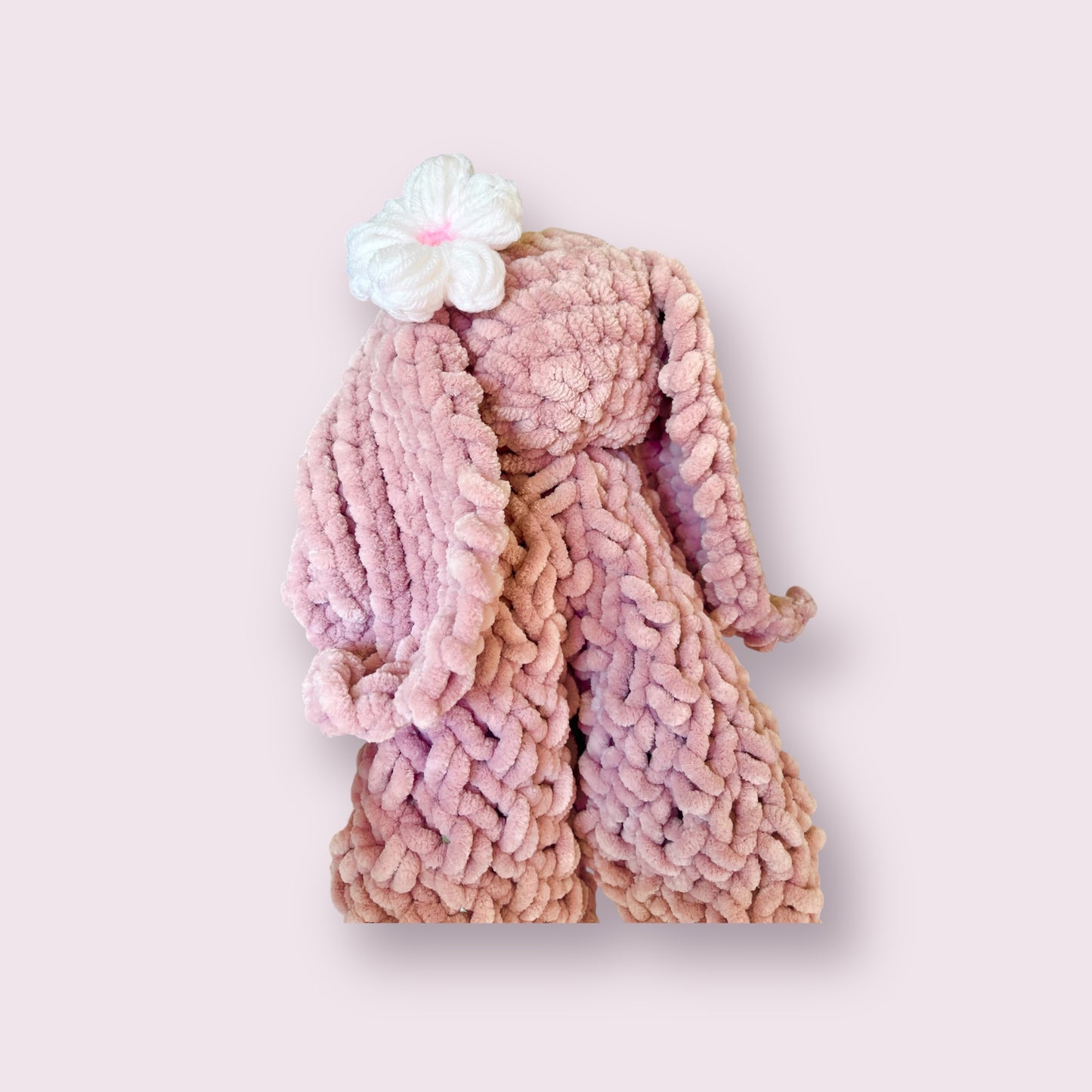 Snuggle Bunnies XL – Plush Bunny Comforter Lovey for Babies & Toddlers | Soft Security Blanket