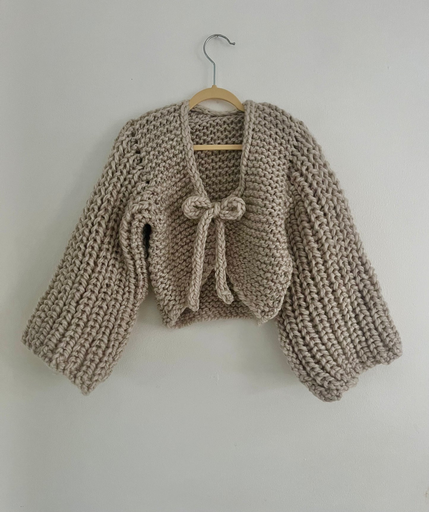 Wide Balloon Sleeve Bolero - Handmade