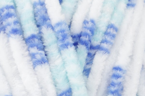 Summer Snuggle Square | Lightweight Hand-Knitted Chenille Baby Comforter