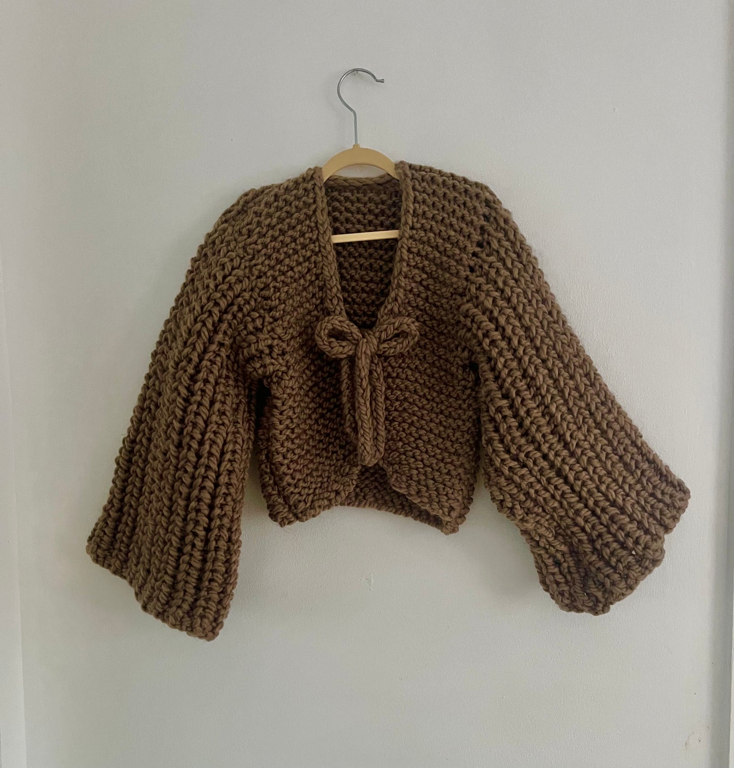 Wide Balloon Sleeve Bolero - Handmade