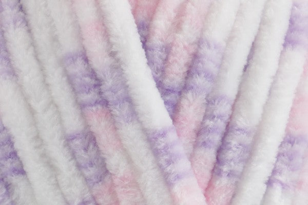 Summer Snuggle Square | Lightweight Hand-Knitted Chenille Baby Comforter