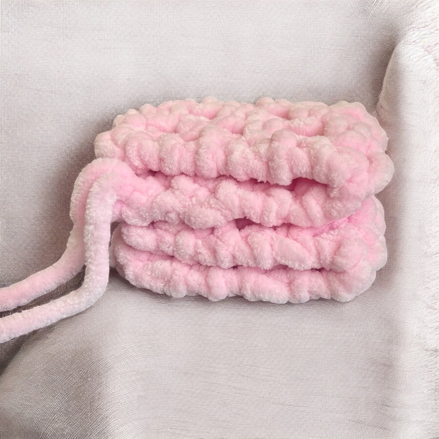 Knitted Chenille Baby Blanket + Matching Snuggle Square Comforter with Dummy Loop | Soft Baby Gift Set