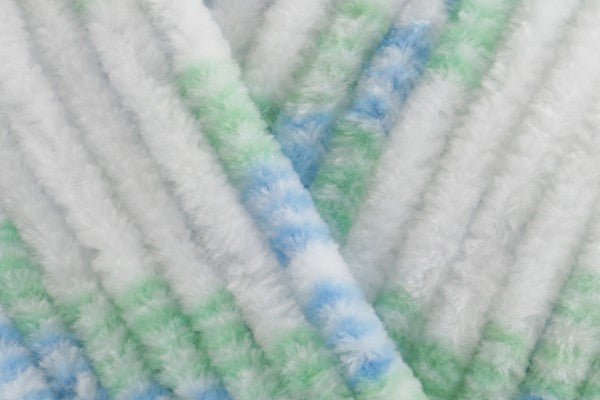Summer Snuggle Square | Lightweight Hand-Knitted Chenille Baby Comforter