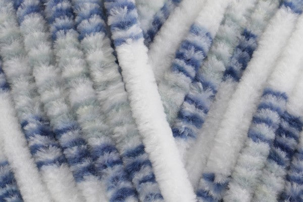 Summer Snuggle Square | Lightweight Hand-Knitted Chenille Baby Comforter