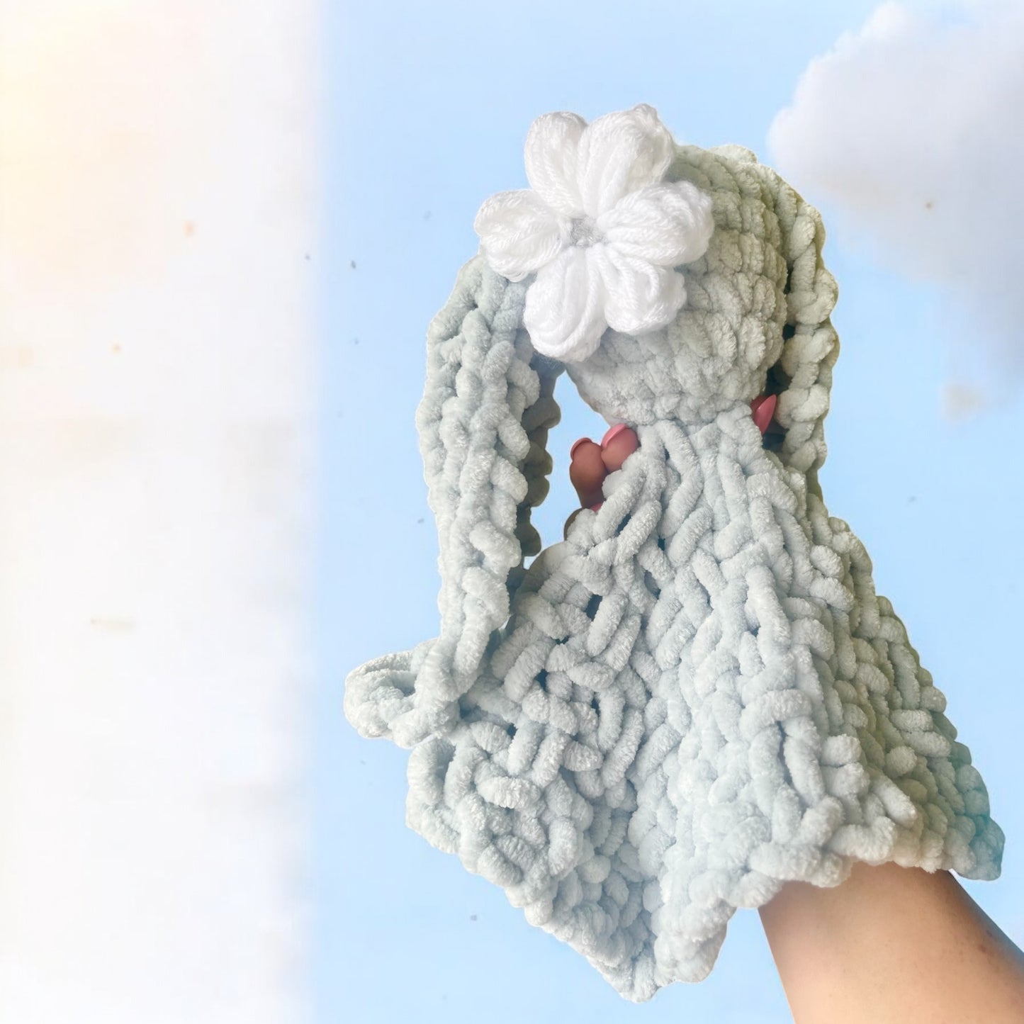 Snuggle Bunnies | Soft Plush Bunny Lovey & Baby Comforter
