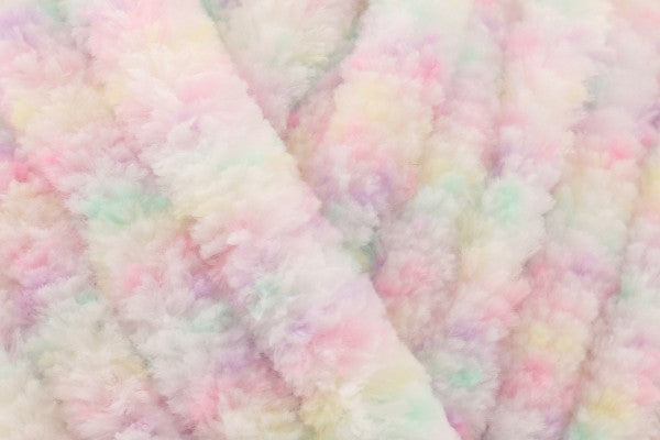 Puff Flower Baby Blanket