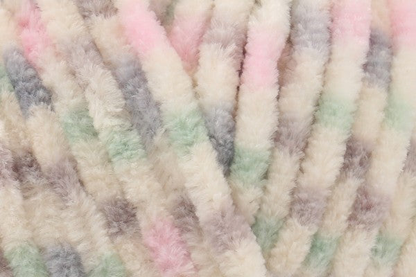 Summer Snuggle Square | Lightweight Hand-Knitted Chenille Baby Comforter