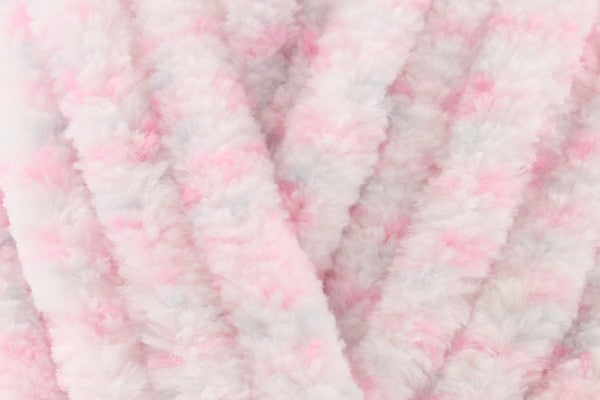 Puff Flower Baby Blanket