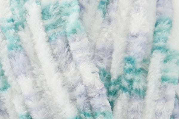Summer Snuggle Square | Lightweight Hand-Knitted Chenille Baby Comforter