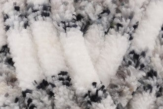 Snuggle Square Baby Comforter | Hand-Knitted Velvet Chenille, Super Chunky Knit (With Dummy Loop)