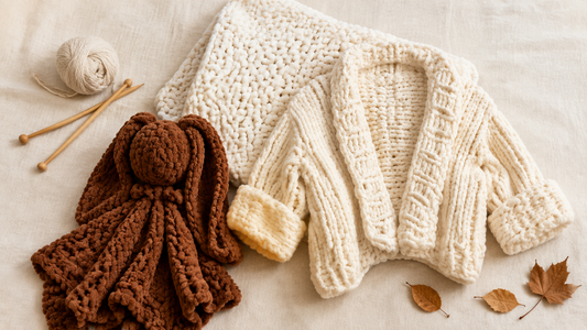 5 Autumn Knitting Projects for Babies and Children to Start Now