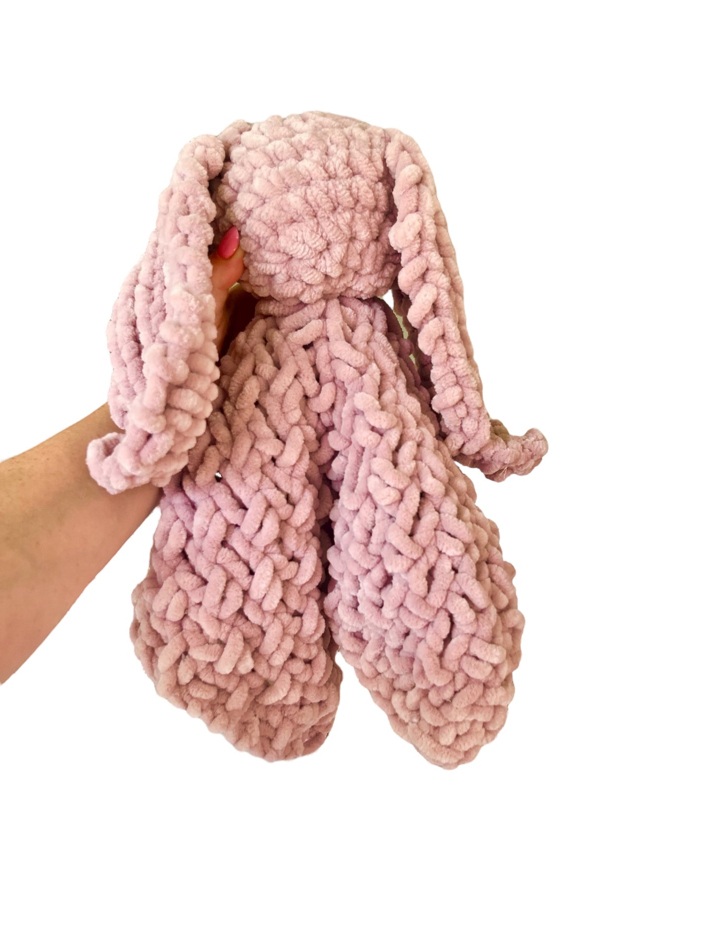 Snuggle Bunnies XL – Plush Bunny Comforter Lovey for Babies & Toddlers | Soft Security Blanket