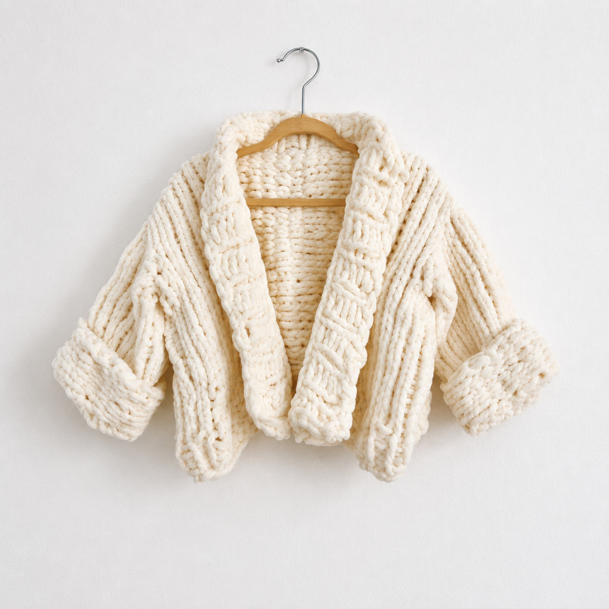 Chenille Cardigan Knitting Pattern | Seamless Baby & Children's Cardigan PDF (0–5 Years)