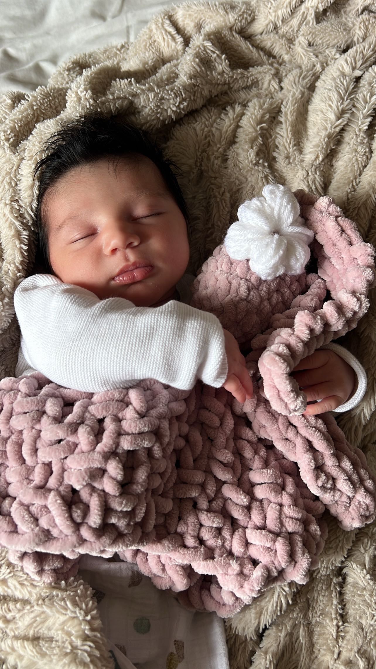 Knit and Crochet Bunny Comforter – Digital Download Pattern