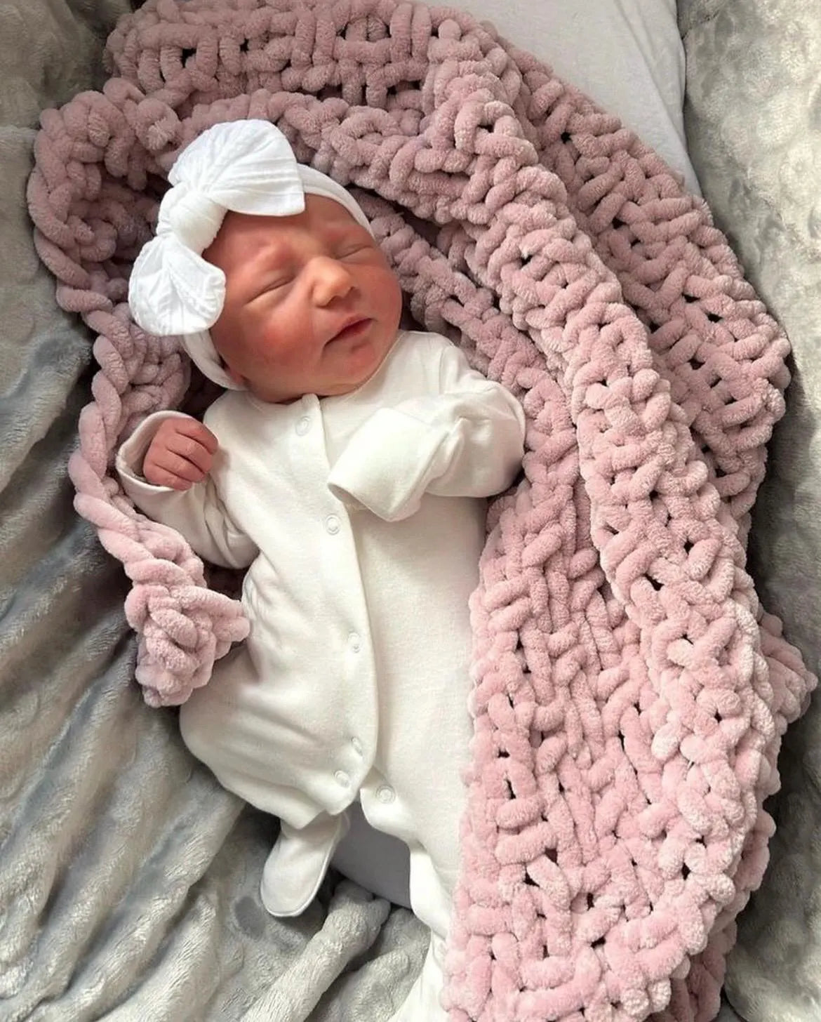 Learn to Knit a Baby Blanket for Beginners – Digital Pattern